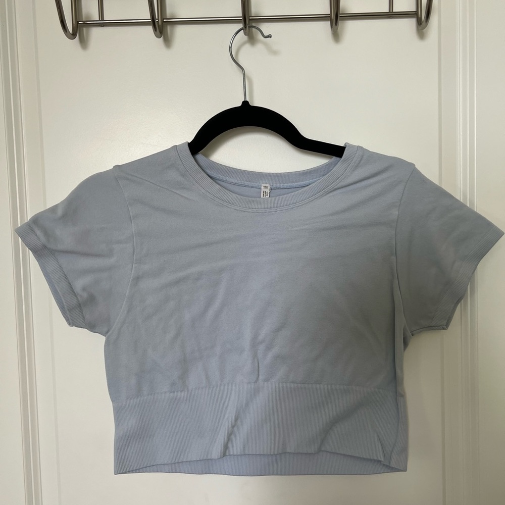 Aerie cropped workout top
